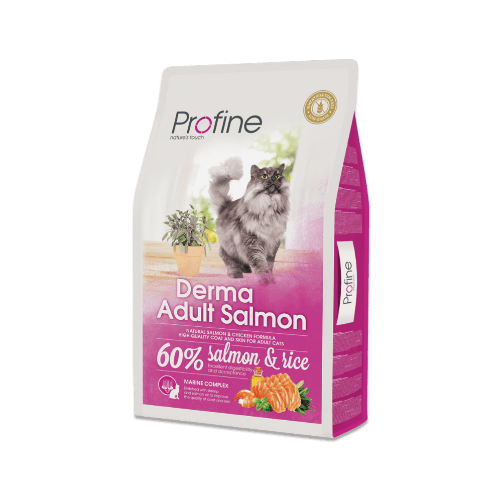Profine Cat Derma Adult Laks 10 kg
