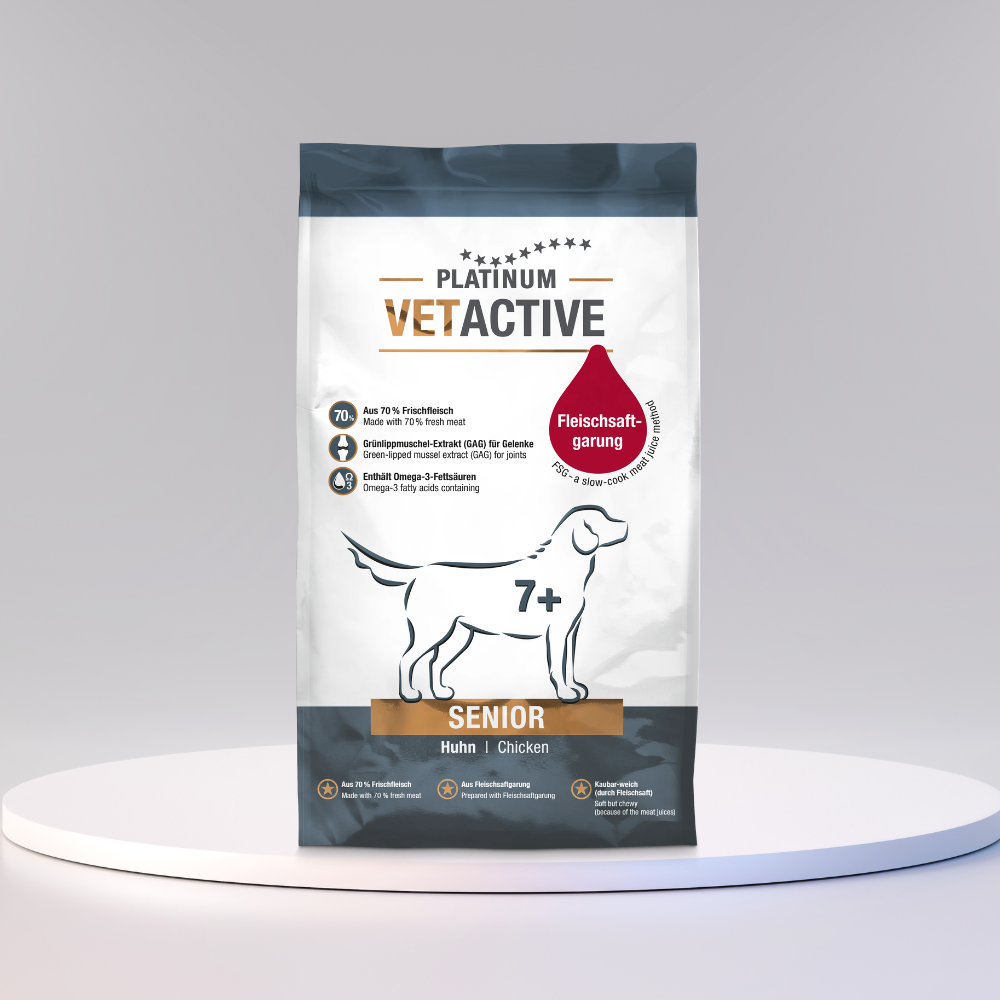 PLATINUM Vetactive Senior Hundefoder