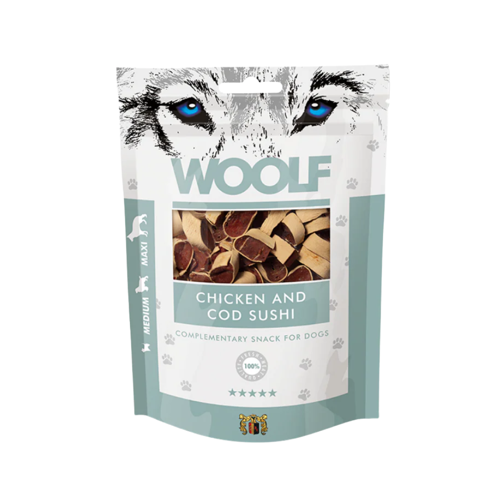Woolf Chicken and Cod Sushi 100g