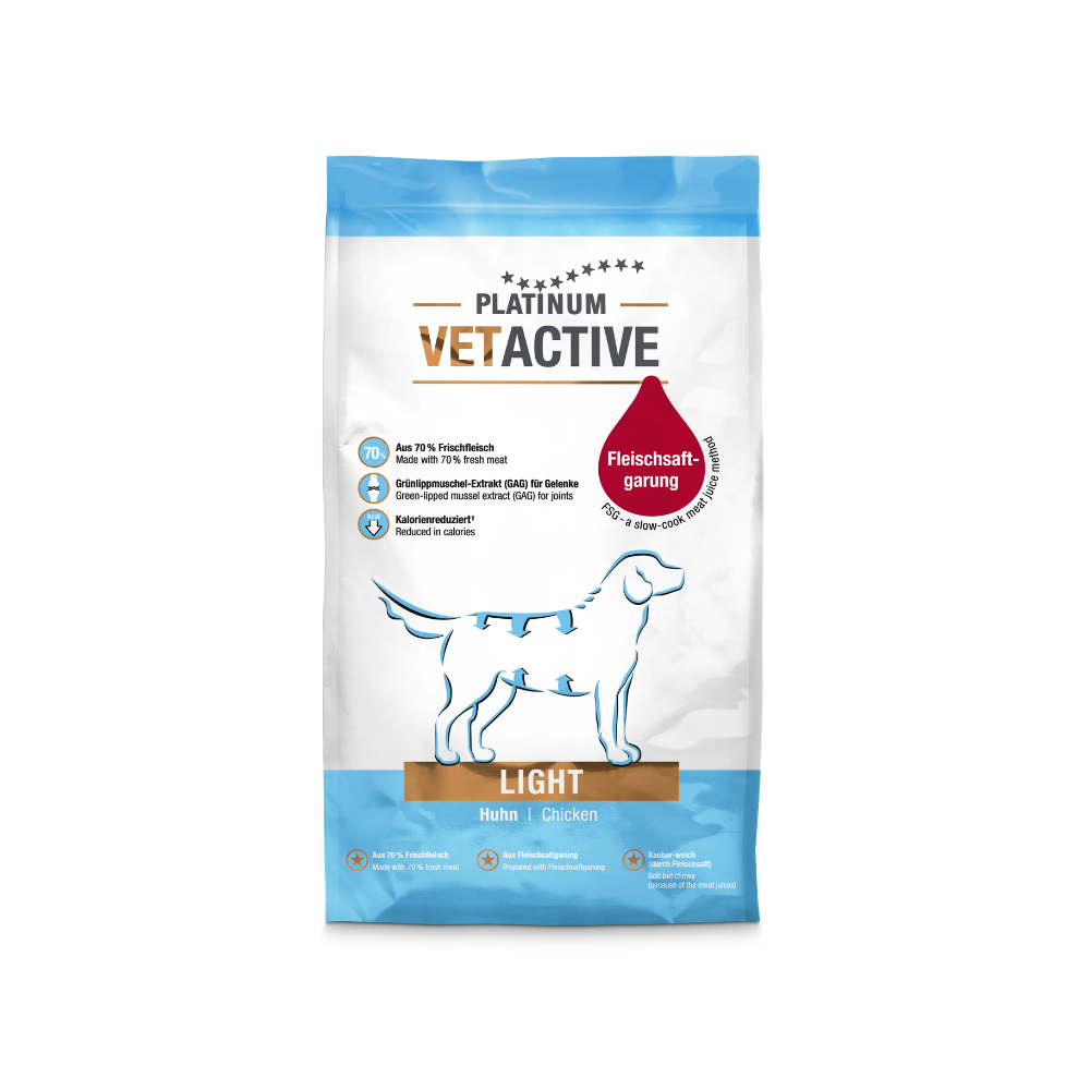 PLATINUM Vetactive Light Hundefoder