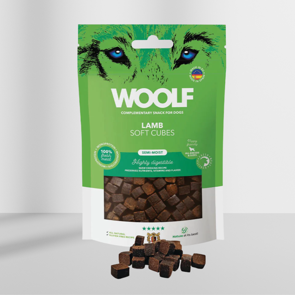 Woolf Soft Cubes Lam, 100g