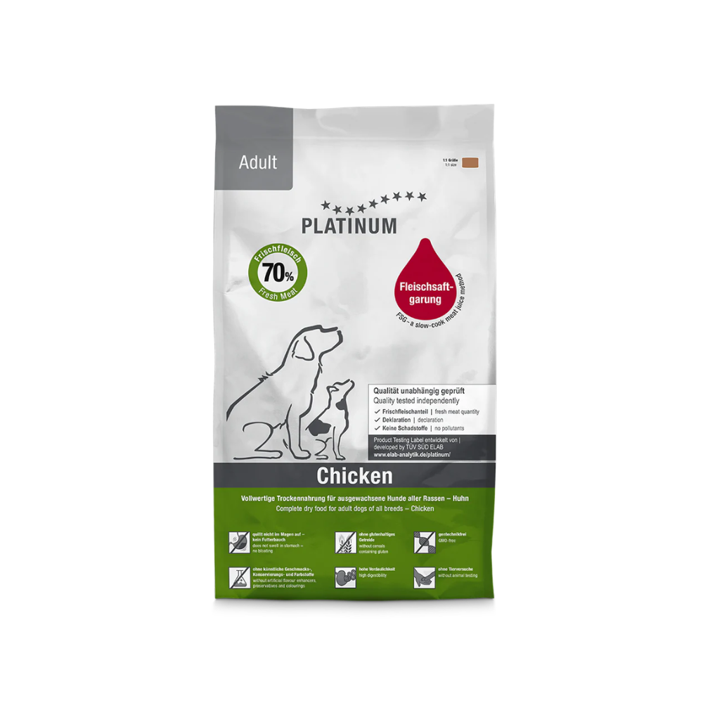 PLATINUM Kylling Adult Hundefoder