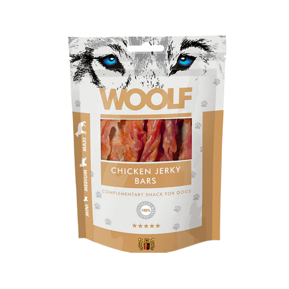 Woolf Kylling Jerky Bars 100g