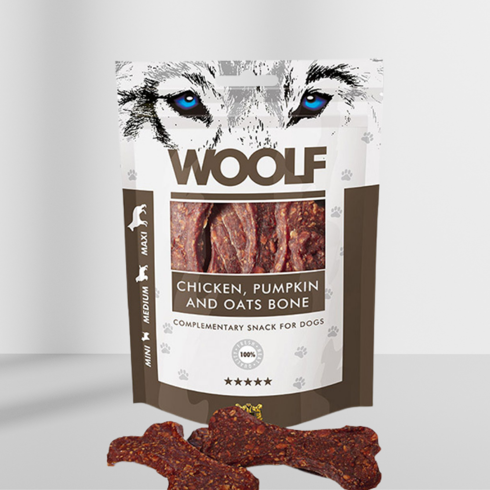 Woolf Kylling, Græskar & Havre Ben 100g