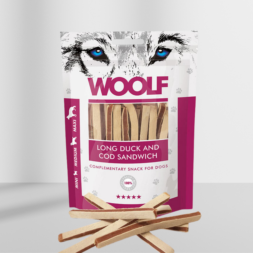 Woolf Lang And and Torsk Sandwich 100g