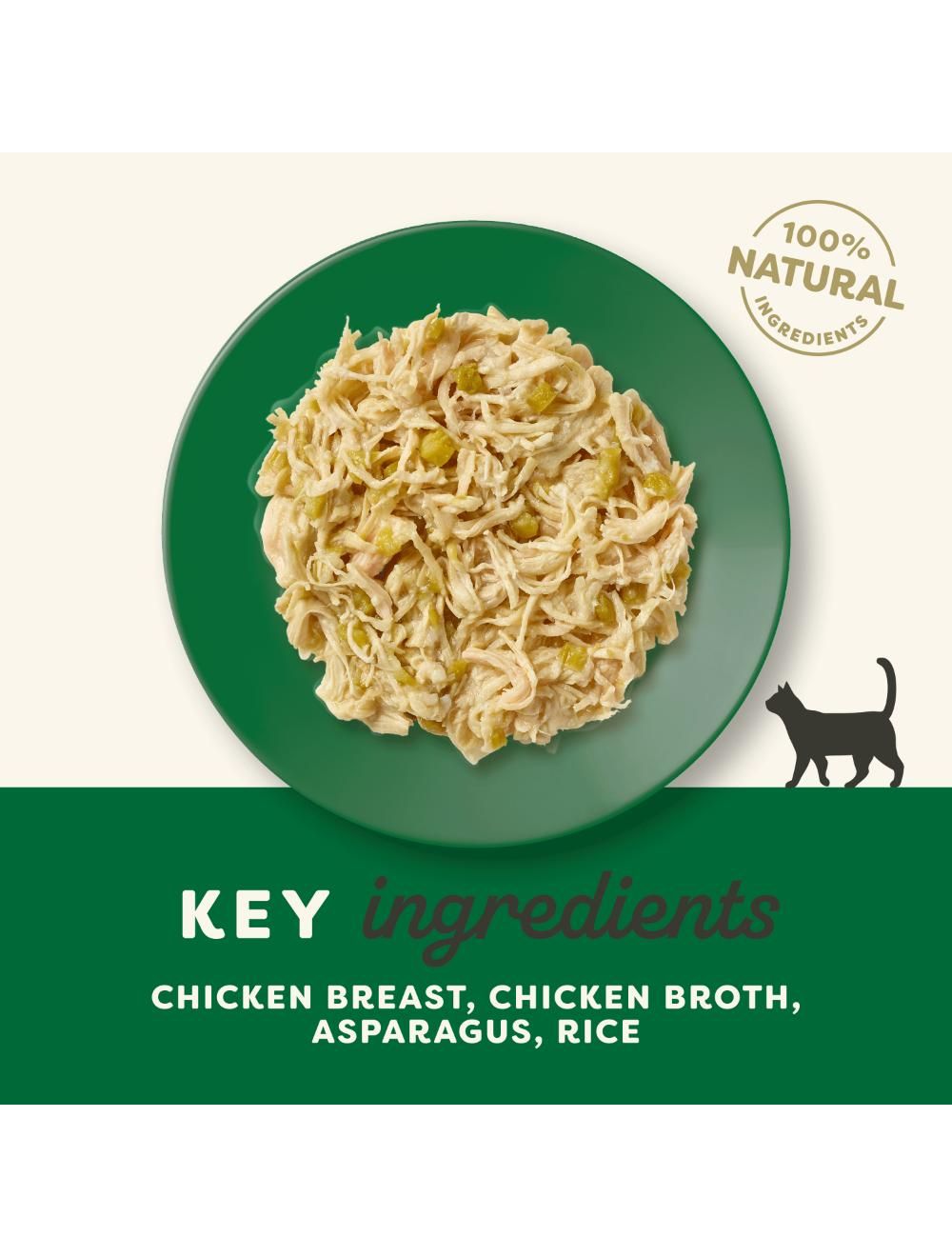 Applaws Kylling & Asparges 70g Pose, Kat
