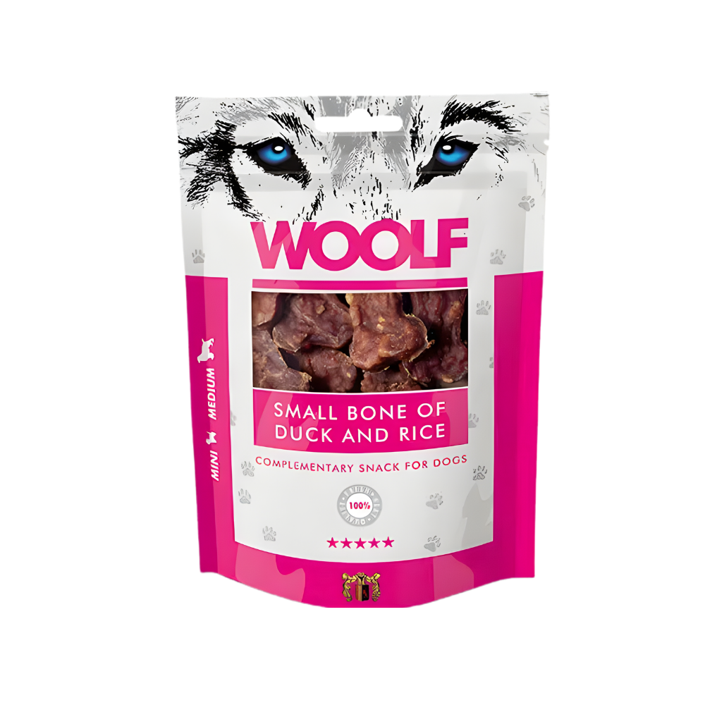 Woolf Small Andeben og Ris 100g