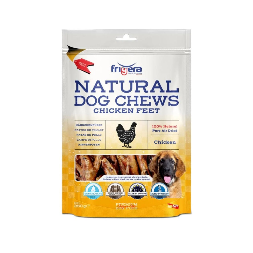 Natural Dog Chews Kyllinge fødder 250gr