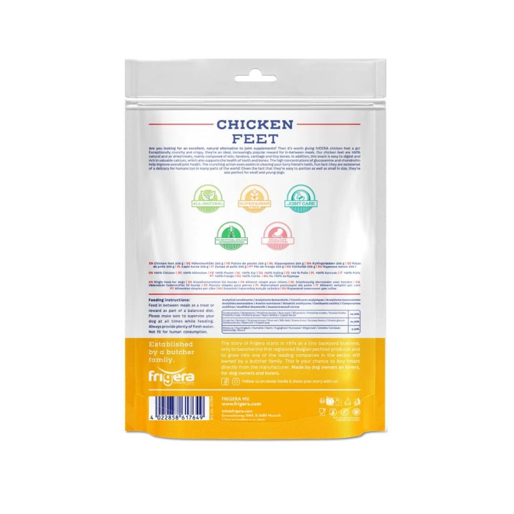 Natural Dog Chews Kyllinge fødder 250gr