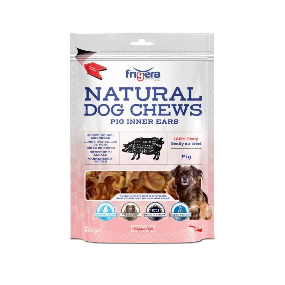 Natural Dog Chews Indre Griseører 250gr