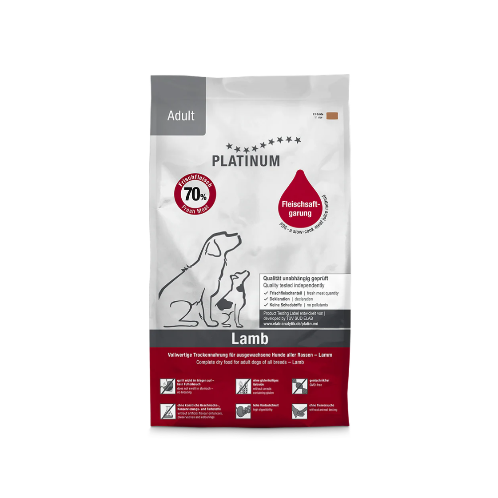 PLATINUM Lam Adult Hundefoder