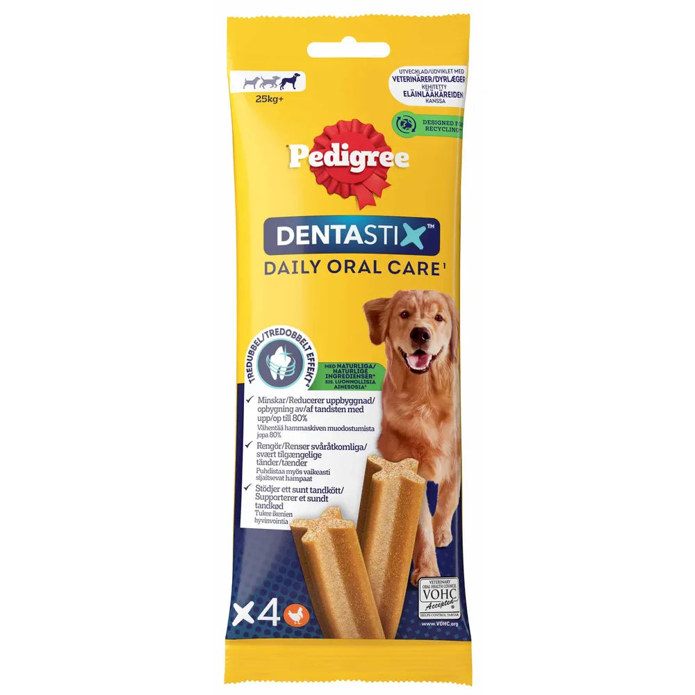Pedigree Dental Sticks Large 4 stk 270g